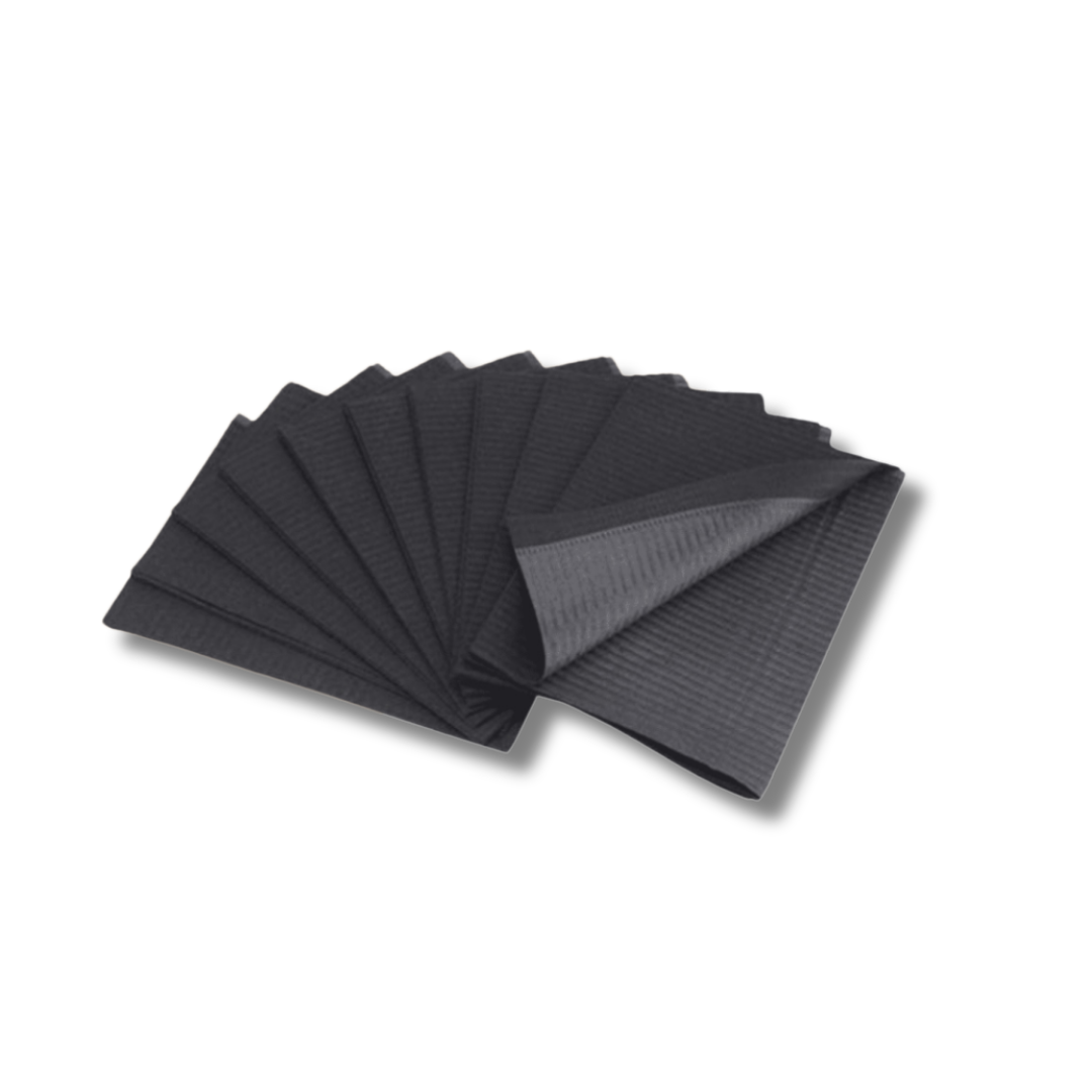 DISPOSABLE HEAD SHEETS - BLACK