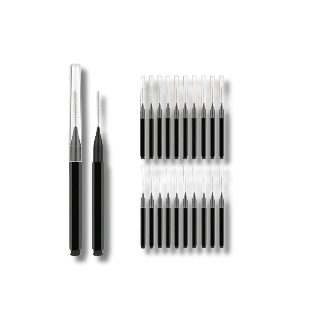INTERDENTAL LAMINATION BRUSHES - BLACK